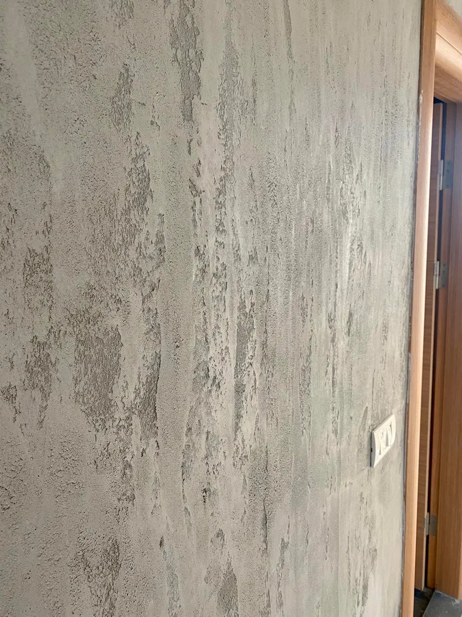 Beton Tehnika бетонски финиш спална соба – луксузен ентериер Тетово