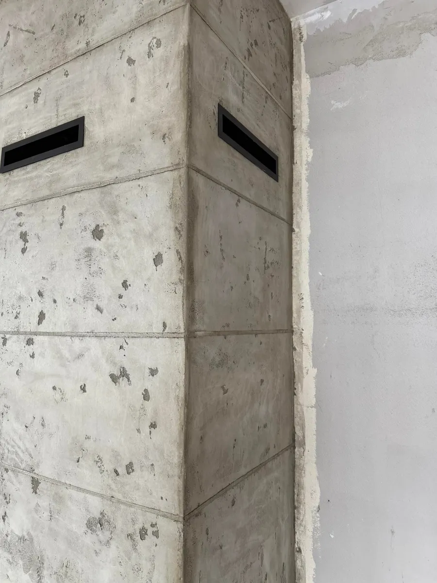 Beton Tehnika индустриски бетон изглед ходник – декоративно фарбање Тетово