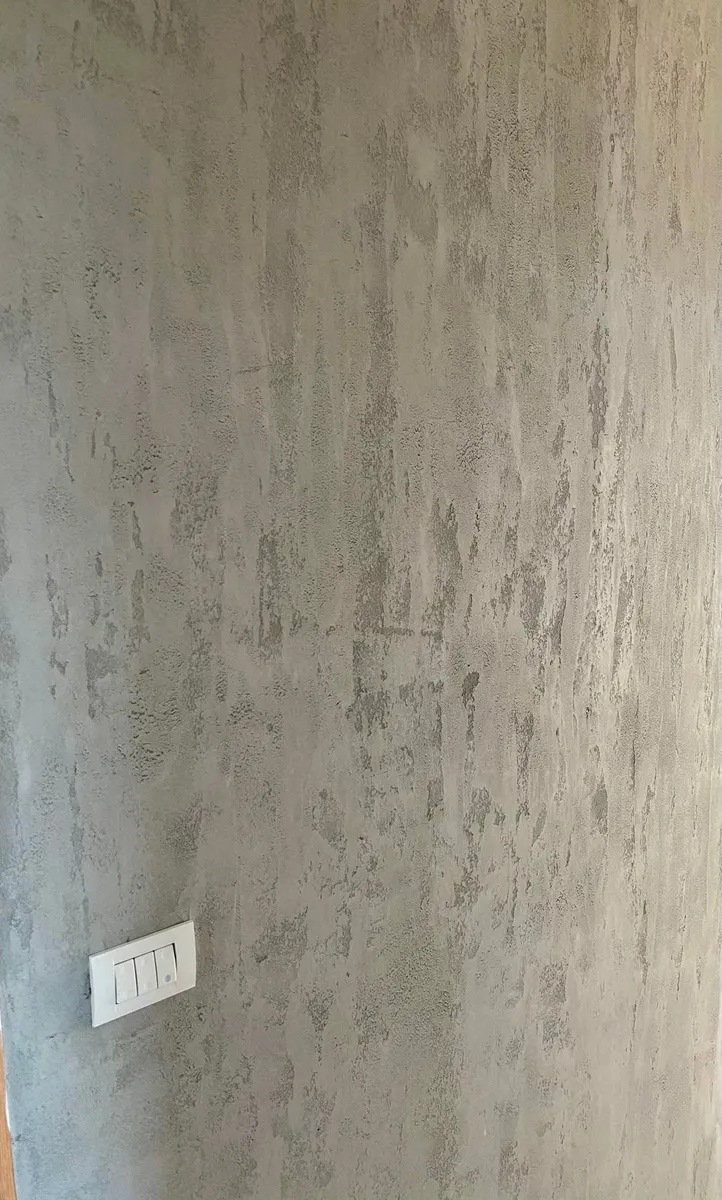 Beton Tehnika модерен бетон изглед дневна соба Скопје – Tevdoski Art